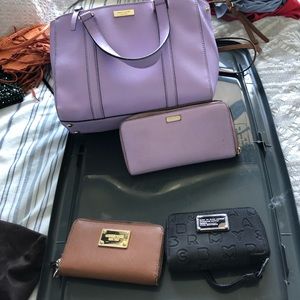 Kate spade purse and wallet